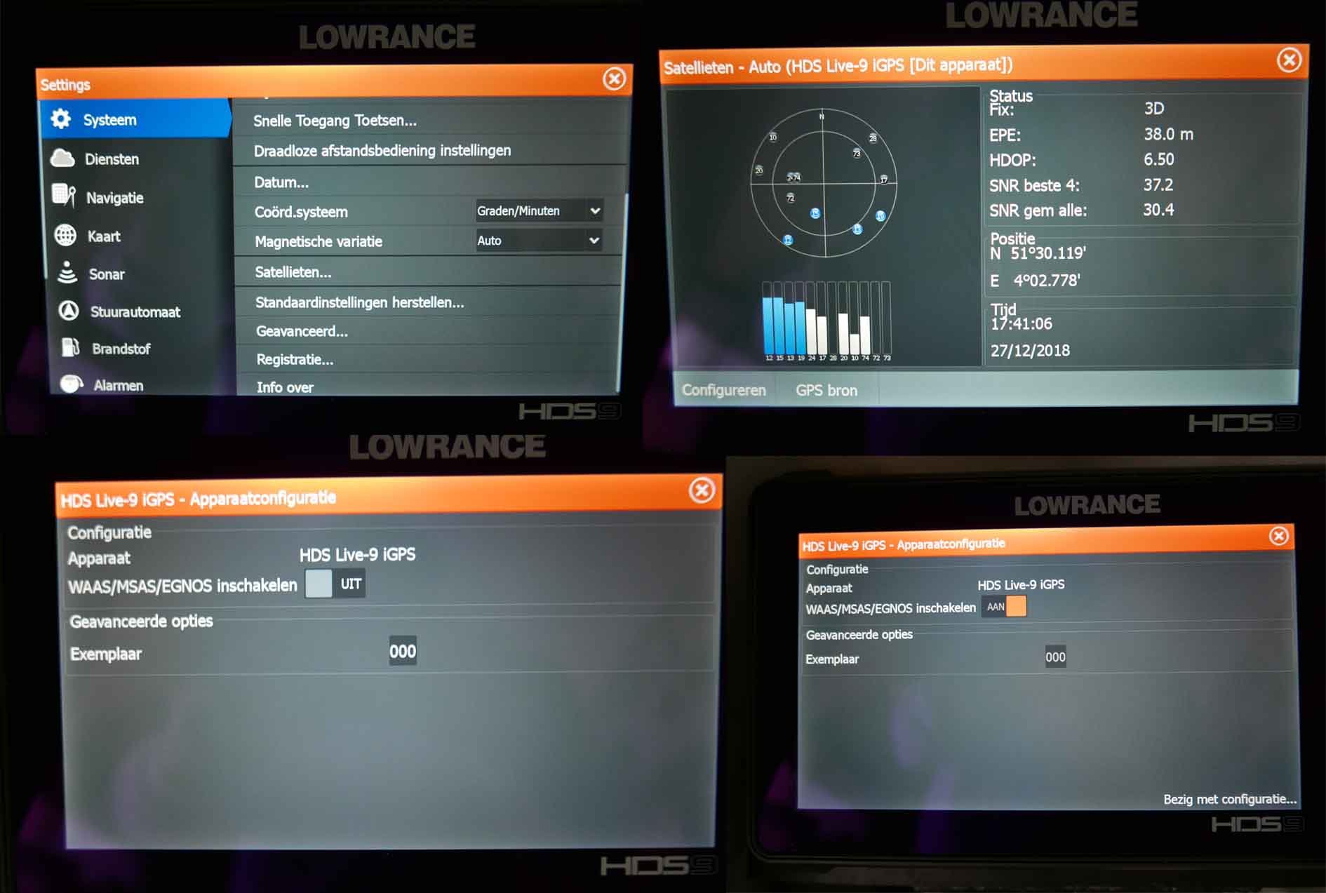 Lowrance-HDS-Live-GPS-Settings